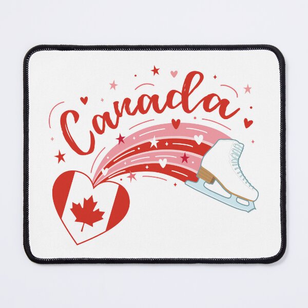 Item preview, Canadian Figure Skating (White Background) designed and sold by TripleTriple.