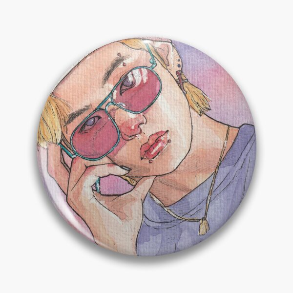 Item preview, Pink Glasses TaeTae designed and sold by BYMAKISS.
