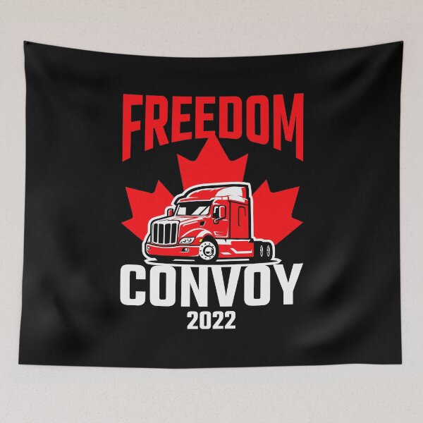 Item preview, Freedom Convoy 2022 Canadian Trucker designed and sold by Maria Garcia.