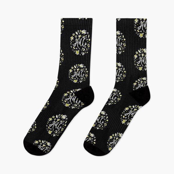 Item preview, HELLO SPRING WITH FLOWER  designed and sold by theDlab.