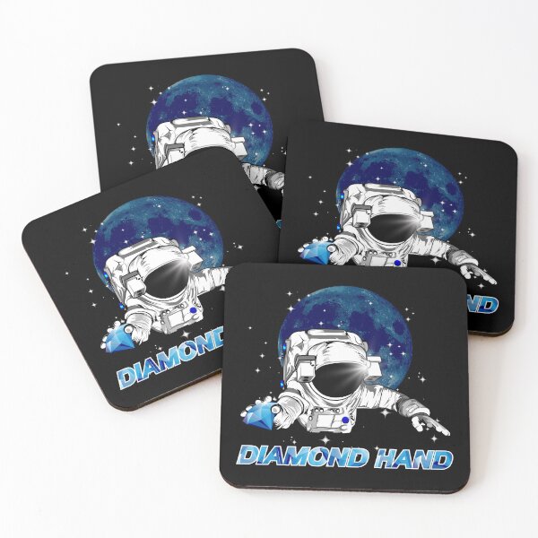 Item preview, Diamond hand, Bitcoin, Amc crypto, To the moon designed and sold by Lekrock.