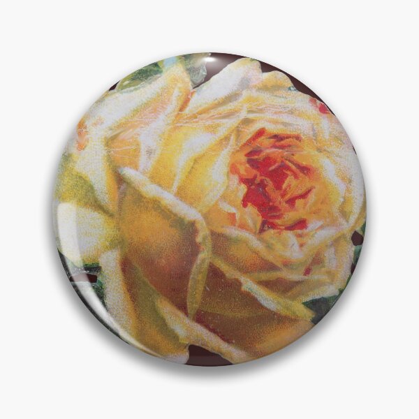 Item preview, Yellow English Tea Rose Queen Scented Hybrid Tea Rose designed and sold by G-M-Designs.