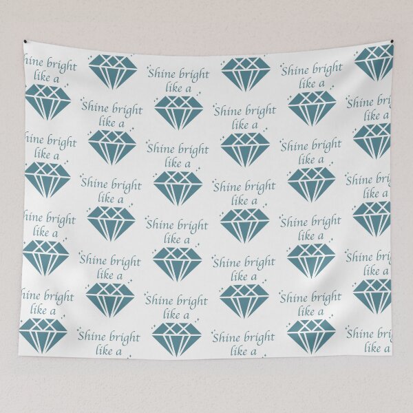 Item preview, Shine Bright Like A Diamond designed and sold by librarianandco.