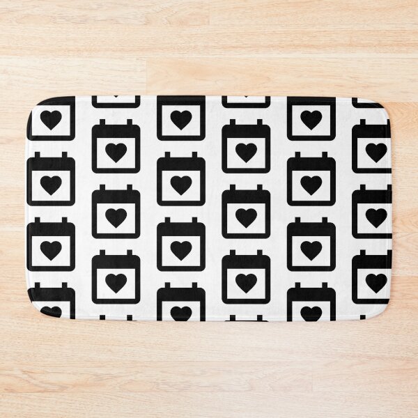Item preview, MDI calendar-heart designed and sold by GnarlyFurtardo.