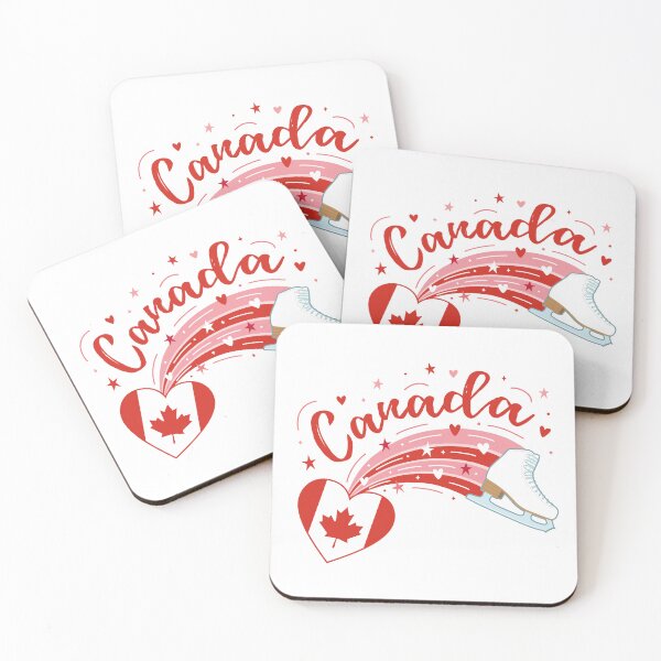 Item preview, Canadian Figure Skating (White Background) designed and sold by TripleTriple.
