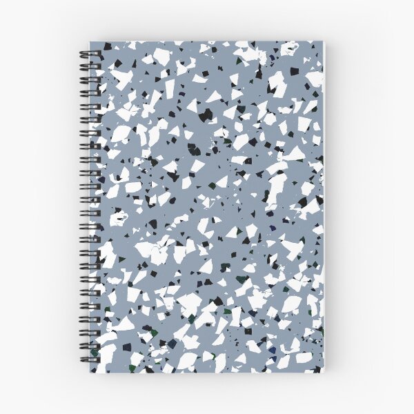 Item preview, Terrazzo Tile in Blue Grey designed and sold by thesnowwhyte.
