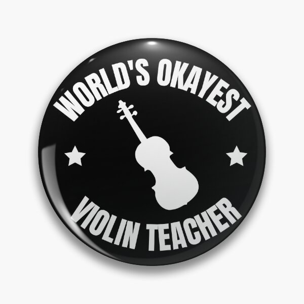 Item preview, World's Okayest Violin Teacher For Violin Players And Music Lovers - Violin Teacher designed and sold by Funwithmusic.
