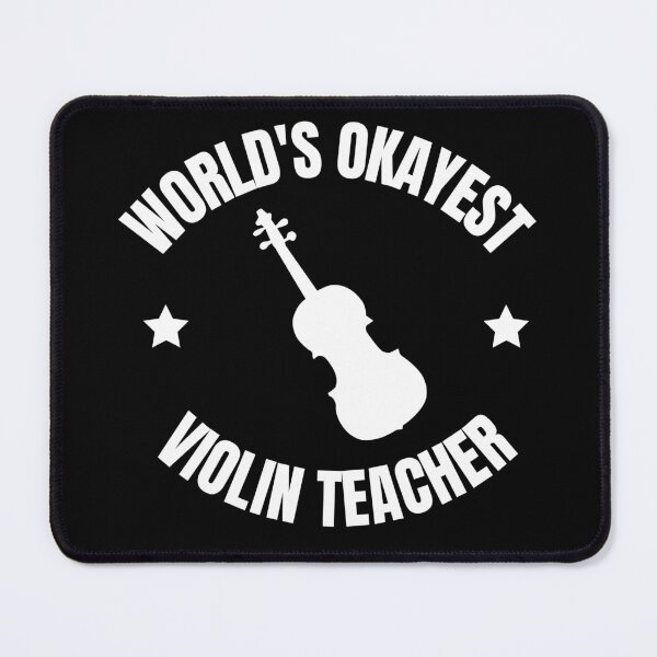 Item preview, World's Okayest Violin Teacher For Violin Players And Music Lovers - Violin Teacher designed and sold by Funwithmusic.