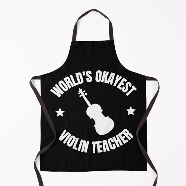 Item preview, World's Okayest Violin Teacher For Violin Players And Music Lovers - Violin Teacher designed and sold by Funwithmusic.