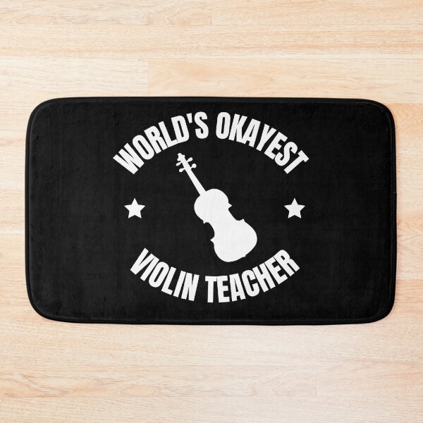 Item preview, World's Okayest Violin Teacher For Violin Players And Music Lovers - Violin Teacher designed and sold by Funwithmusic.