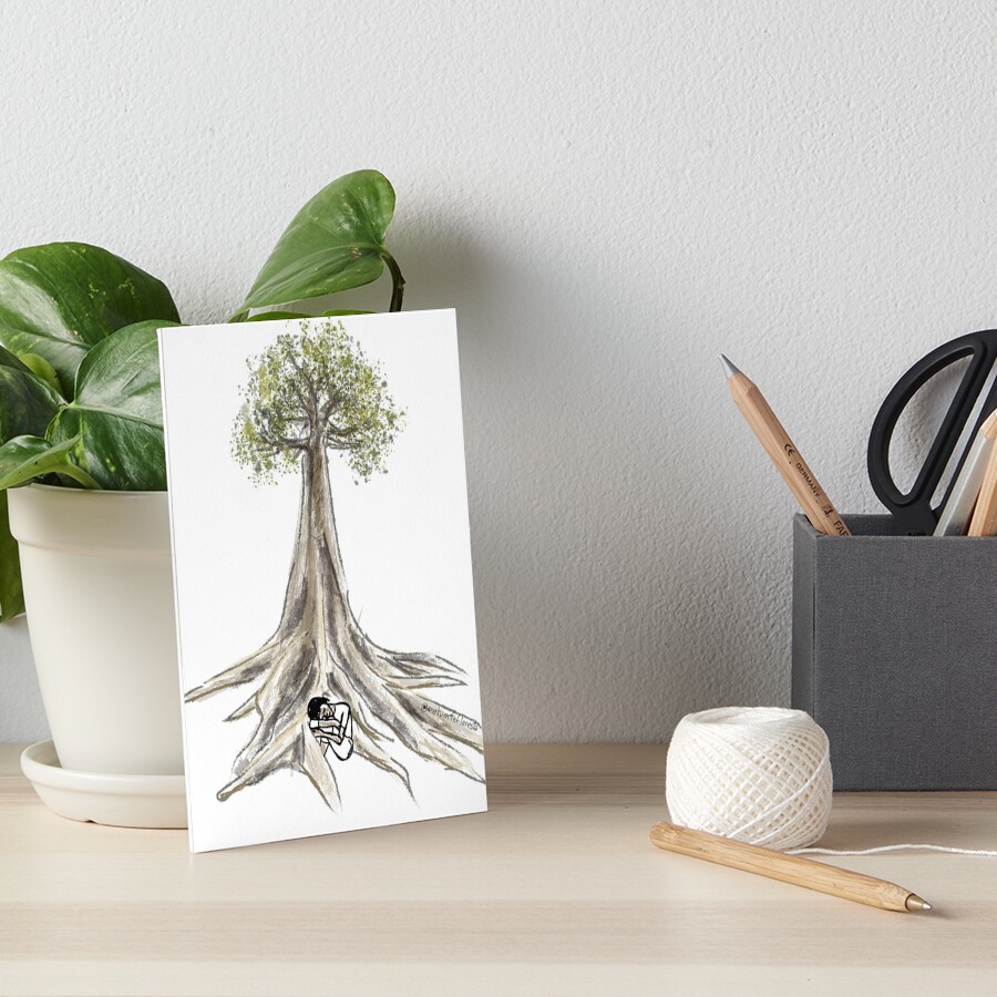 Item preview, Art Board Print designed and sold by aratu.
