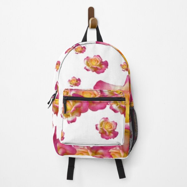 Item preview, PINK, WHITE COLOR PINK GARDEN ROSE PATTERNS ART designed and sold by sharlesart.