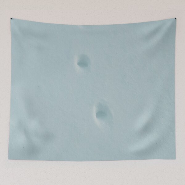 Item preview, Cute Dog Pawprints Track on the Winter Snow designed and sold by CommittedGrace.