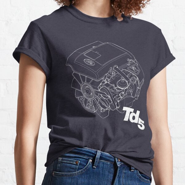Land Rover TD5 Inline 5 cylinder Classic T-Shirt