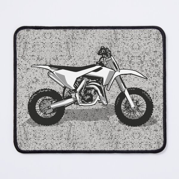 Item preview, Motocross // monochromatic grey and black and white motorcycles designed and sold by SelmaCardoso.