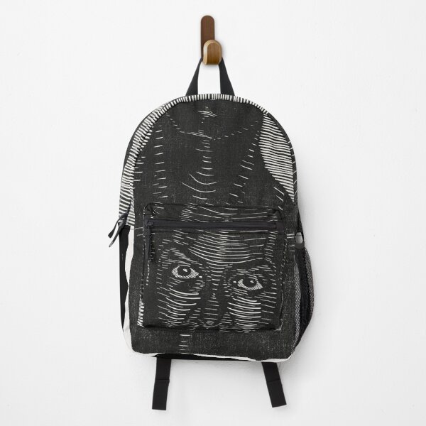 Item preview, Tragic Rapper black&white Backpack designed and sold by JollyBunny.