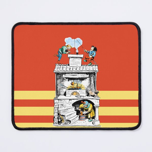 Item preview,  which is taken from Max and Moritz for their delicious chickens. On a colored striped outfit, the lovable illustration spreads fun and good mood among children and adults.
I look forward to your visit to my Redbubble shop at mauswohn.redbubble.com
Here designed and sold by Mauswohn.