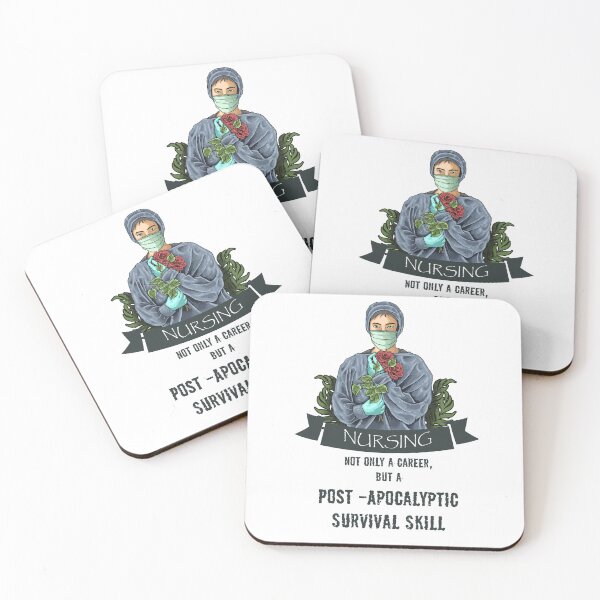 Item preview, Nursing not only a career but a post-apocalyptic survival skill designed and sold by 4You4U.