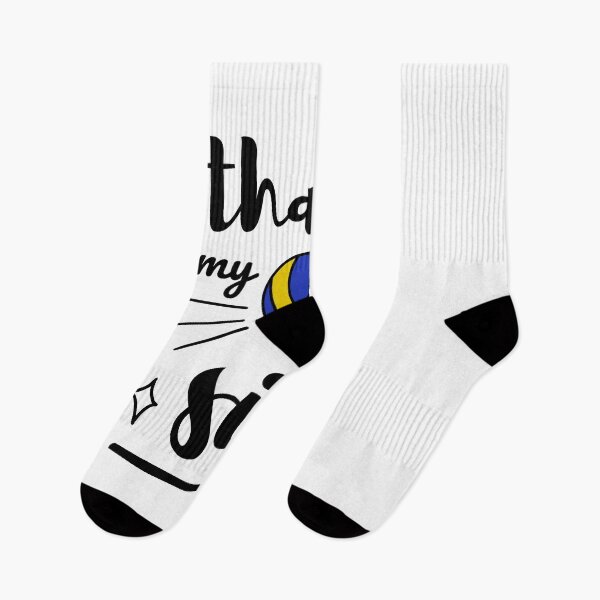 Item preview, Thats My Sis Volleyball, Volleyball Sister, Cheer Volleyball Girl designed and sold by singRsong.