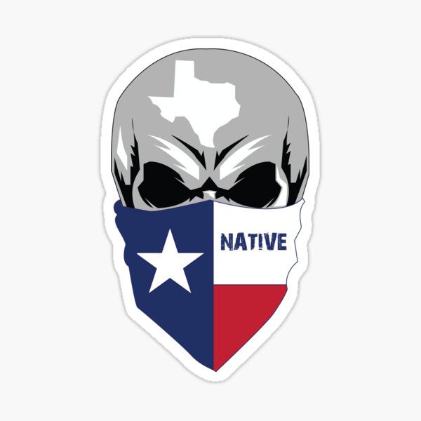 Texas Punisher Sticker