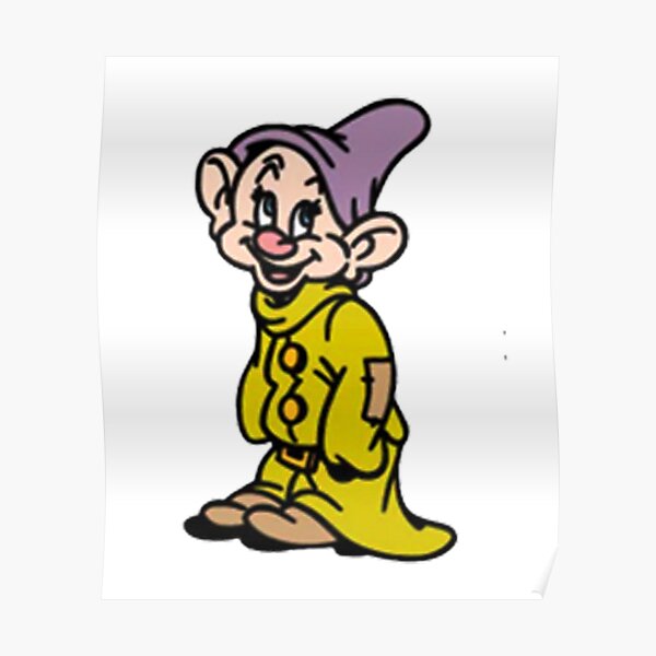 Aesthetic Dopey Poster For Sale By Yasminbruce Redbubble 