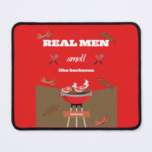 Item preview, Real Men Smell Like Barbecue designed and sold by badretop.