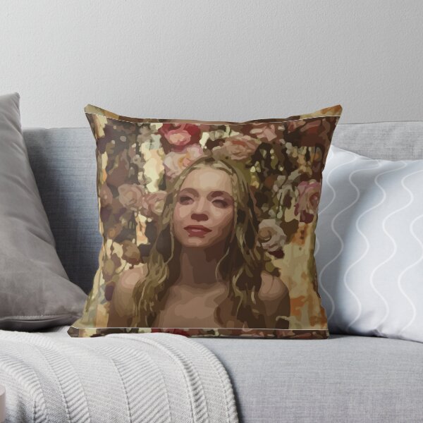 Euphoria Maddy and Cassie fan art Throw Pillow for Sale by JuliaJulia123