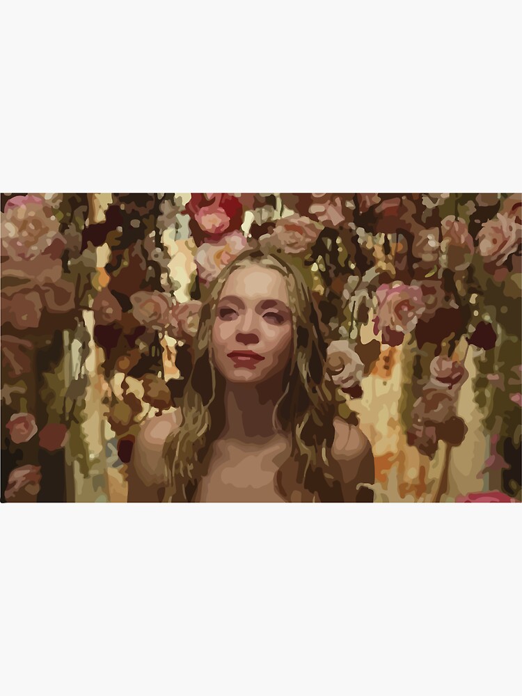 Cassie Howard Euphoria Season Digital Painting Sticker for