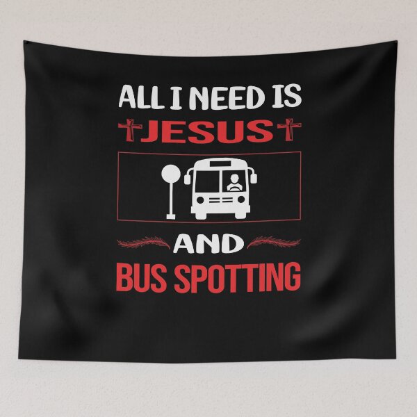 Item preview, Funny Jesus Bus Spotting Spotter designed and sold by DougPoulos.