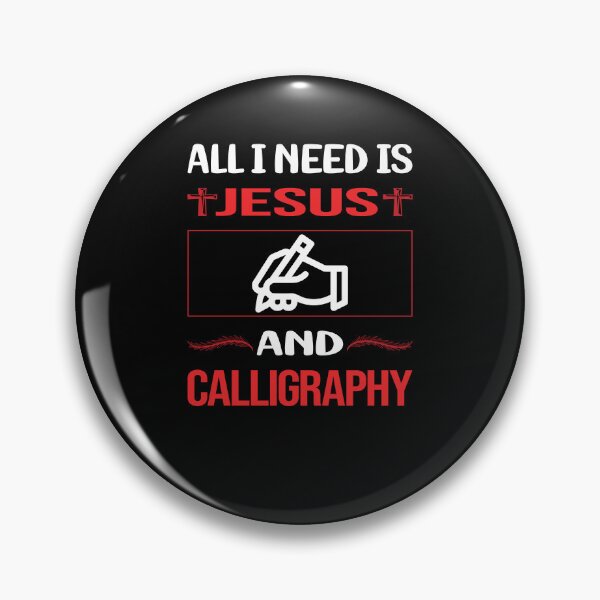 Item preview, Funny Jesus Calligraphy Calligrapher Handwriting Lettering designed and sold by DougPoulos.