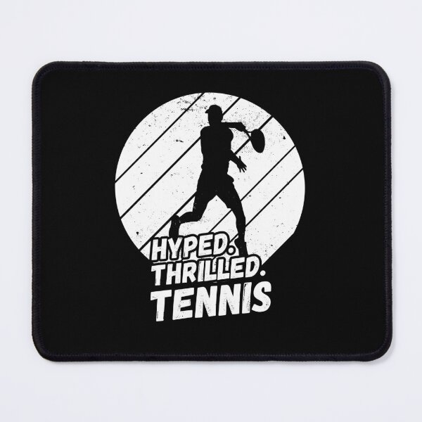 Item preview, Hyped, Thrilled, Tennis - Tennis Silhouette designed and sold by rattob.