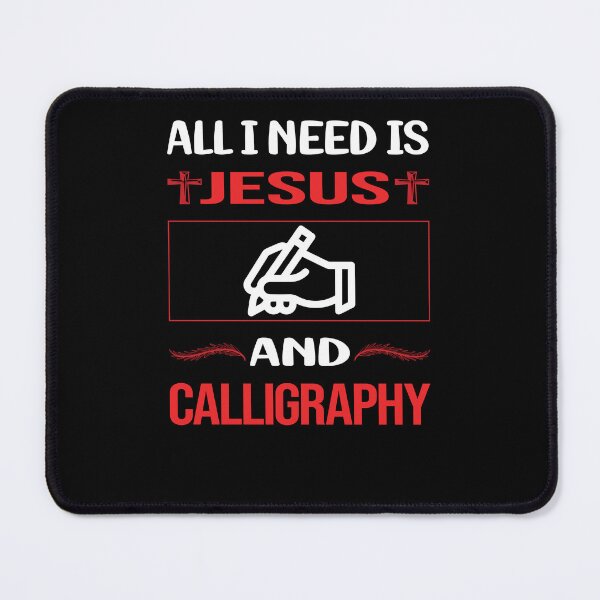 Item preview, Funny Jesus Calligraphy Calligrapher Handwriting Lettering designed and sold by DougPoulos.