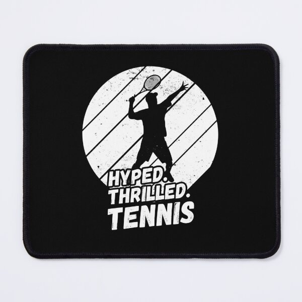 Item preview, Hyped, Thrilled, Tennis - Tennis Silhouette designed and sold by rattob.