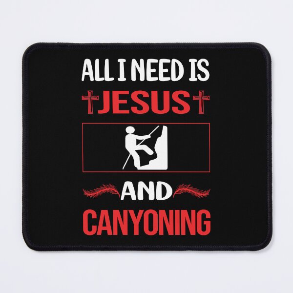 Item preview, Funny Jesus Canyoning Canyoneering designed and sold by DougPoulos.