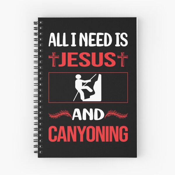 Item preview, Funny Jesus Canyoning Canyoneering designed and sold by DougPoulos.