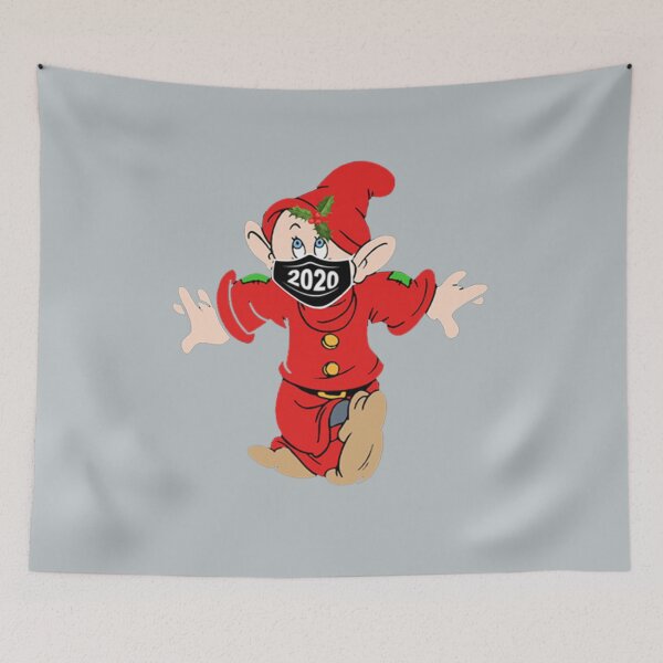 Item preview, Dopey Dwarf Wear Mask 2020 Merry Christmas designed and sold by YasminBruce.