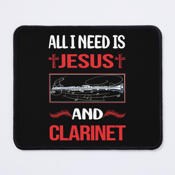 Item preview, Funny Jesus Clarinet designed and sold by DougPoulos.