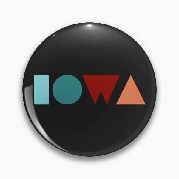 Item preview, Iowa in Shapes designed and sold by italiantacos.
