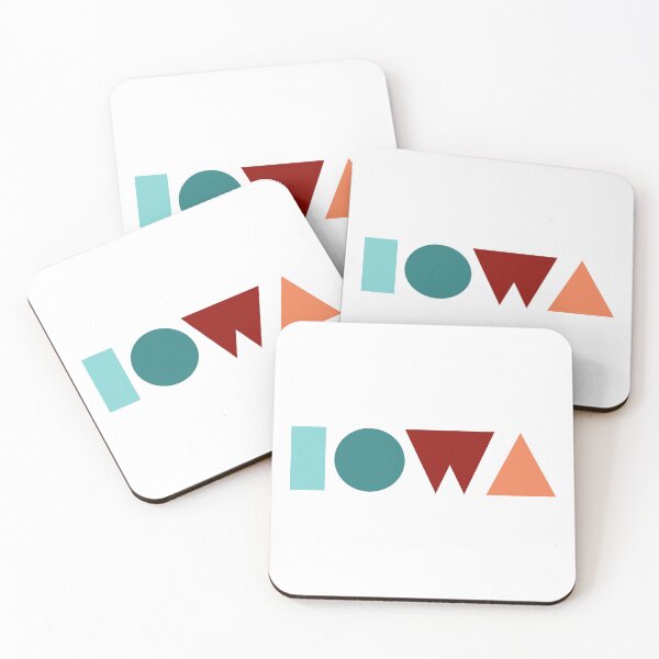 Item preview, Iowa in Shapes designed and sold by italiantacos.