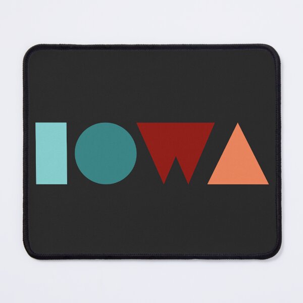 Item preview, Iowa in Shapes designed and sold by italiantacos.