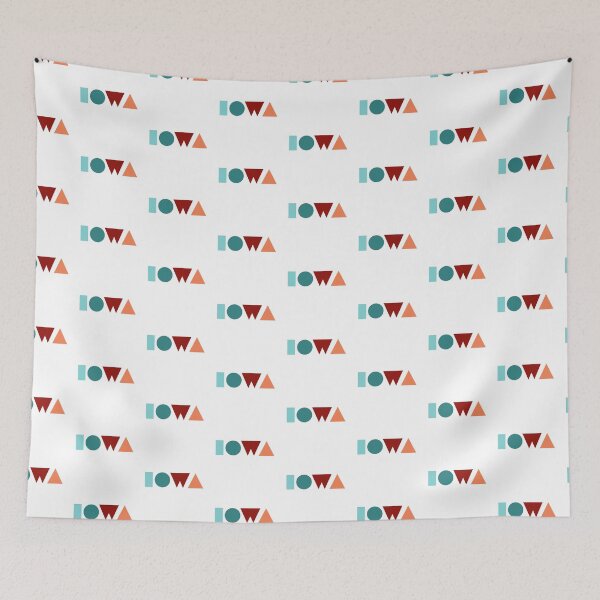 Item preview, Iowa in Shapes designed and sold by italiantacos.