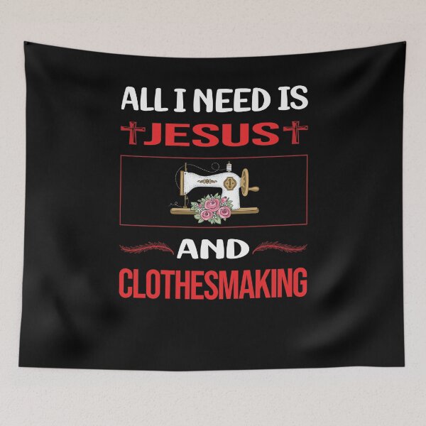Item preview, Funny Jesus Clothesmaking Clothes Making Clothesmaker Dressmaking Dressmaker Tailor Sewer Sewing designed and sold by DougPoulos.