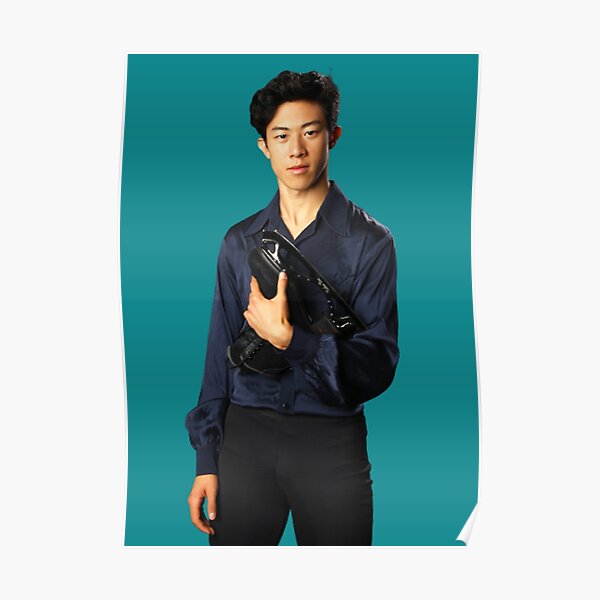 &ldquo;Nathan Chen skater , Nathan Chen 2022&rdquo; Poster by Fineart405 | Redbubble