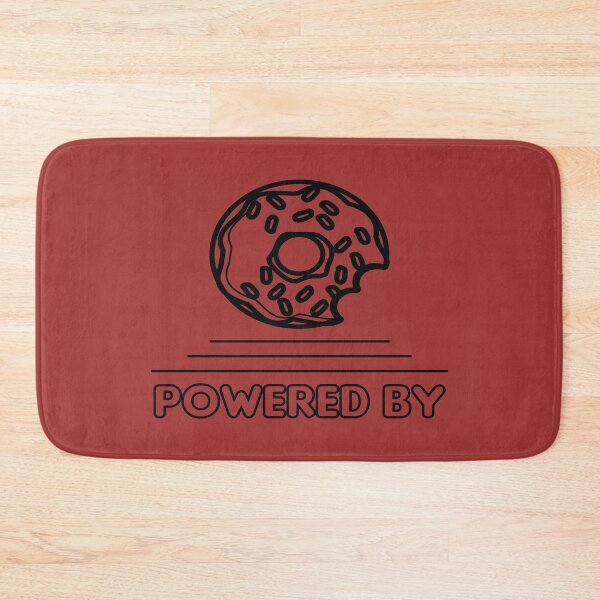 Item preview, Powered by donuts designed and sold by Donutlovers.