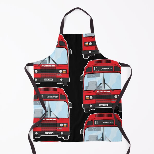 Item preview, Northern NBC Leyland National 2 Bus 4710 FTN710W Retro Illustration designed and sold by BFXIII.
