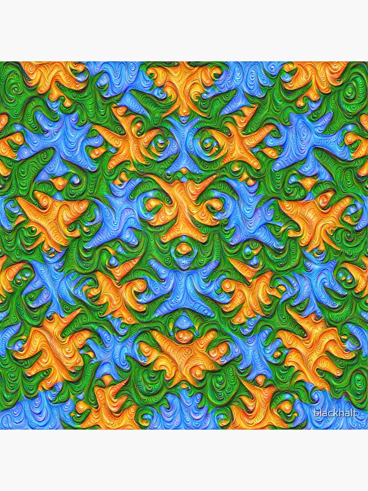 Frozen chanterelles #DeepDream #Art by blackhalt