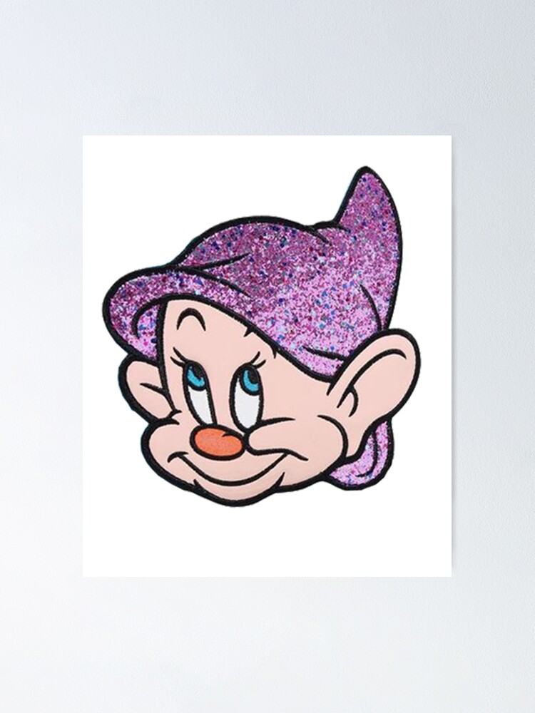 Dopey The Seven Dwarfs Poster For Sale By Yasminbruce Redbubble 