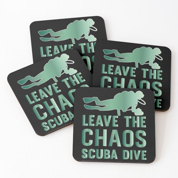 Item preview, Leave The Chaos Scuba Dive designed and sold by Joxxio.
