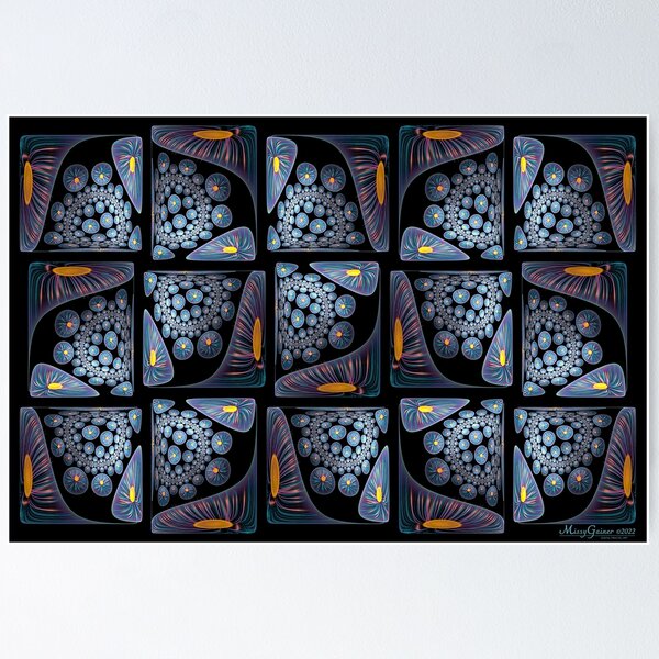 Item preview, A Fractal Quilt designed and sold by Missy Gainer.