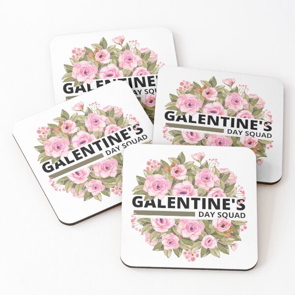 Item preview, Galentines Day Squad Floral Pink Green designed and sold by CameronBischoff.